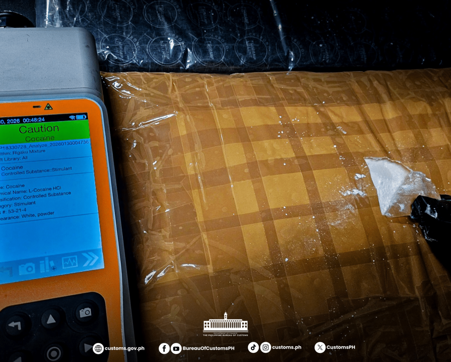 Filipina OFW Arrested for Smuggling P43M Cocaine at Manila Airport