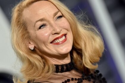 Jerry Hall, 69, Matches Style with Daughter at Berlin Fashion Week