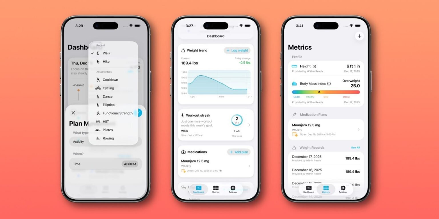 Within Reach App: Track GLP-1 Weight Loss Journey Effectively