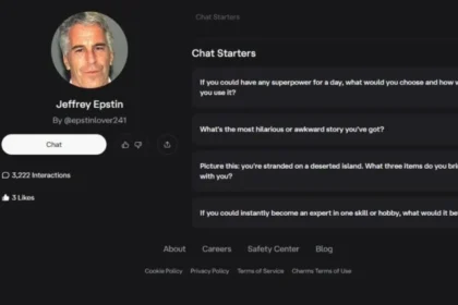 AI Chatbots Mimic Jeffrey Epstein on Popular Role-Play App