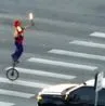 Police Spot Fire-Juggling Unicyclist on Colorado Crossing