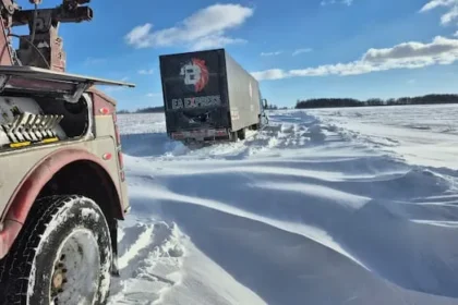150 Vehicles Stranded in Ontario Blizzard: Snowmobilers Step In