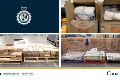 CBSA Seizes 1,010 kg of Drugs at Coutts Canada-US Border