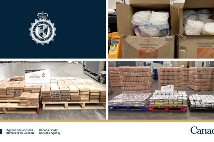 CBSA Seizes 1,010 kg of Drugs at Coutts Canada-US Border