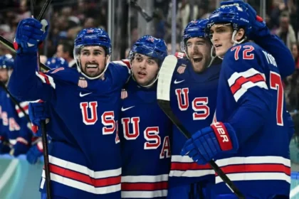 USA Men’s Hockey Edges Denmark 6-3 in Tense Olympic Clash