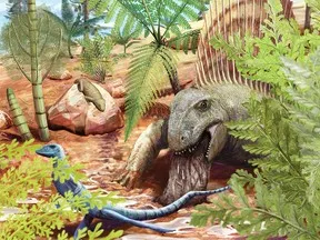 290M-Year-Old Fossil Vomit Reveals Ancient Land Predator Diets