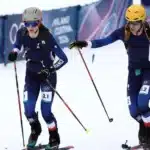 France’s Harrop and Anselmet Win Gold in Ski Mountaineering Mixed Relay Debut