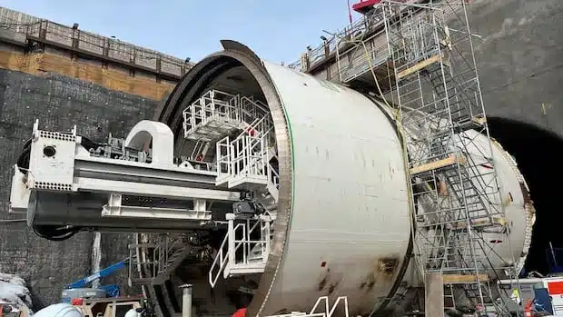 Montreal Unveils Giant Tunnel Borer for Blue Line Extension to Anjou