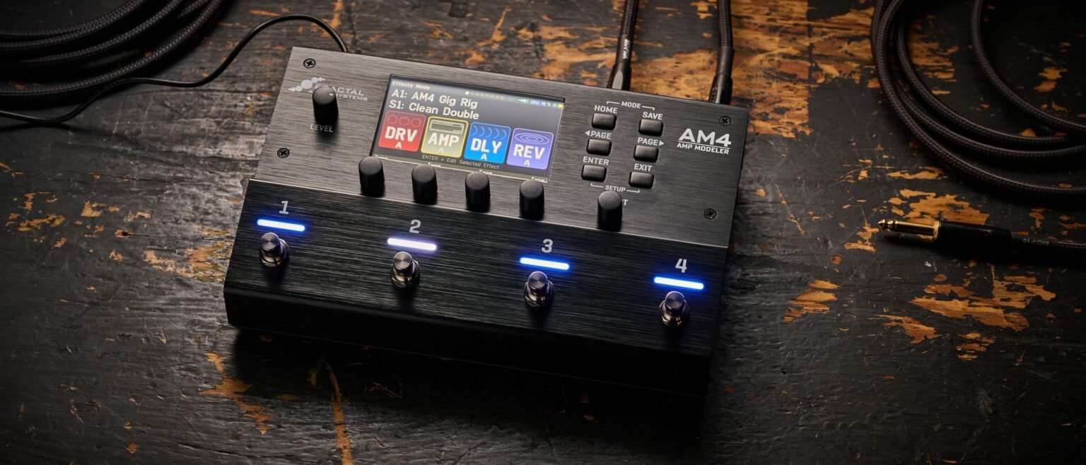 Fractal AM4 Amp Modeler Delivers Pro Tone in Compact Package