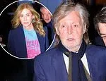 Paul McCartney Dines with Nancy in Paris After Stella’s PFW Show