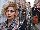 Paris Jackson Debuts Bold Face Markings at Vivienne Westwood PFW Show