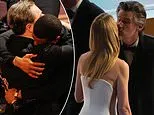 Oscars Backstage Moments: DiCaprio Hugs Jordan, Hawke Kisses Paltrow