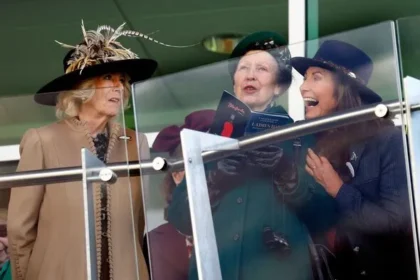 Carole Middleton Bonds with Royals at Cheltenham Festival