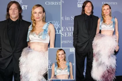 Diane Kruger and Norman Reedus Glam Up for NYC Ballet Gala Date Night