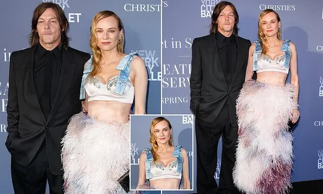 Diane Kruger and Norman Reedus Glam Up for NYC Ballet Gala Date Night