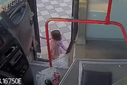 Toddler Sneaks Onto Empty Bus for Unwitting Town Adventure
