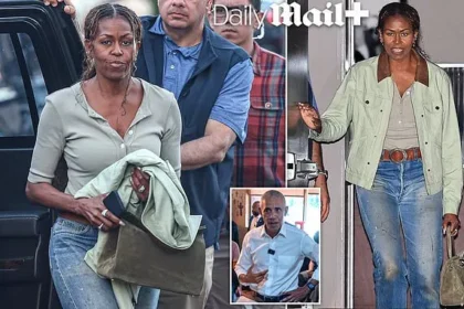 Michelle Obama Appears Slimmer on Beverly Hills Dinner with Daughters as Rumors Persist