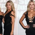 Brooks Nader Debuts Bold Blonde Look with Livvy Dunne at SI 2026 Party