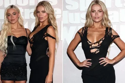 Brooks Nader Debuts Bold Blonde Look with Livvy Dunne at SI 2026 Party