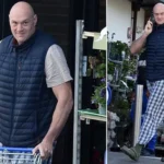 Tyson Fury Shops in Crocs and Pyjamas Before Daughter Venezuela’s Wedding
